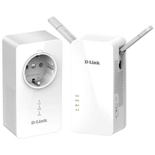 Plc/Powerline Con Repetidor Wifi D-Link W611av Av1000 | Quonty.com | DHP-W611AV