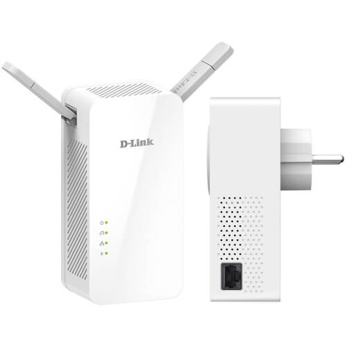 Plc/Powerline Con Repetidor Wifi D-Link W611av Av1000 | Quonty.com | DHP-W611AV