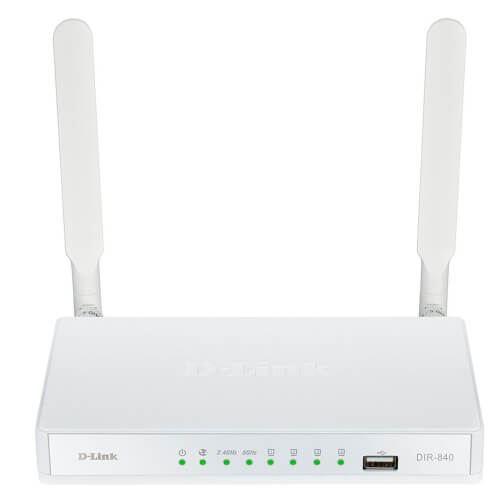 Router Wifi D-Link N600 Vpn802.11n Banda Dual 2.4/5ghz | Quonty.com | DIR-840