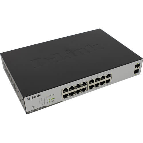 Switch Gestionable D-Link Dgs-1100-18 18ptos 10/100/1000 | Quonty.com | DGS-1100-18