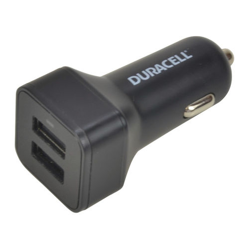 Cargador De Coche Duracell Dr5035a Usb 1a+2.4a | Quonty.com | DR5035A