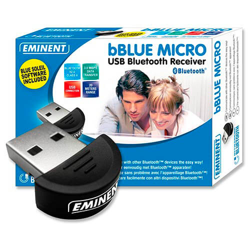 Adaptador Bluetooth Eminent Ew1085 Usb2.0 Bt2.0 | Quonty.com | EW1085