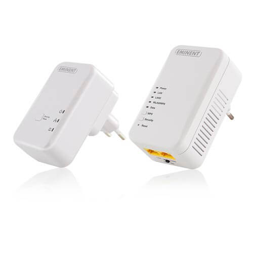Kit Starter Eminent 2 Adapt. Powerline Ethernet Homeplug | Quonty.com | EM8037