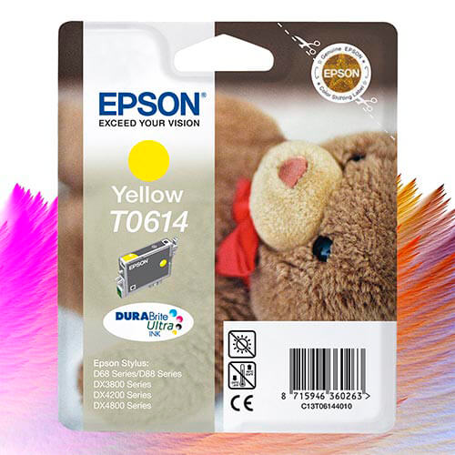 Epson C13t06144010 1/1 Tinta Amarillo 1/8/1568 | Quonty.com | C13T06144020