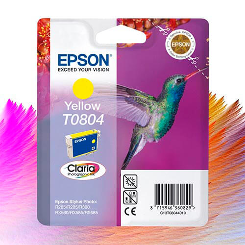 Epson C13t08044020 Cartucho Amarillo | Quonty.com | C13T08044020