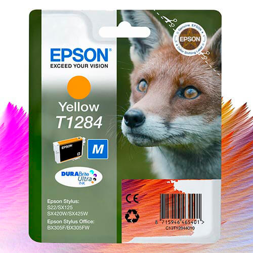 Tinta Epson C13t12844010 Amarilla S22/Sx420/425/Bx | Quonty.com | C13T12844010