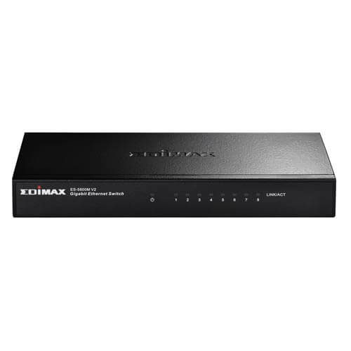Switch Edimax 8ptos 10/100/1000 Es-5800m V2 | Quonty.com | ES-5800M V2