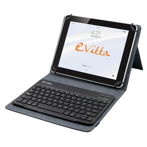 Funda Tablet E-Vitta 9,7&Quot;-10,1&Quot; Keytab Pure Negra | Quonty.com | EVUN000504