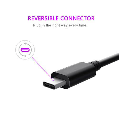 Cable Eminent Usb3.1 A/M - Usb Tipo-C Macho 1,0m Negro | Quonty.com | EW-100117-010-N-P