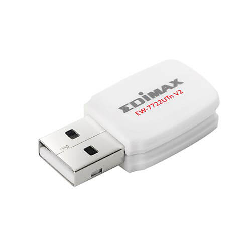 Adaptador Red Edimax Ew-7722utnv2 Usb2.0 Wifi-N/300mbps Wps | Quonty.com | EW-7722UTNV2