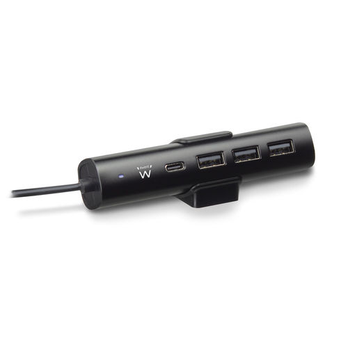 Cargador De Sobremesa Ewent Ew1317 1 Puerto Usb-C/ 3ptos Usb | Quonty.com | EW1317