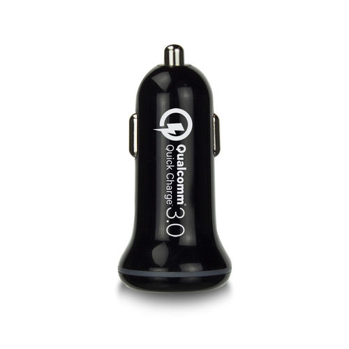 Cargador De Coche Ewent 1*Usb-C + 1*Usb-A 36w Carga 3.0 | Quonty.com | EW1356