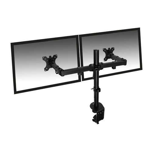 Soporte Mesa Monitor Ewent Ew1512 Hasta 32&Quot; Max.16kg 2 Brazo | Quonty.com | EW1512