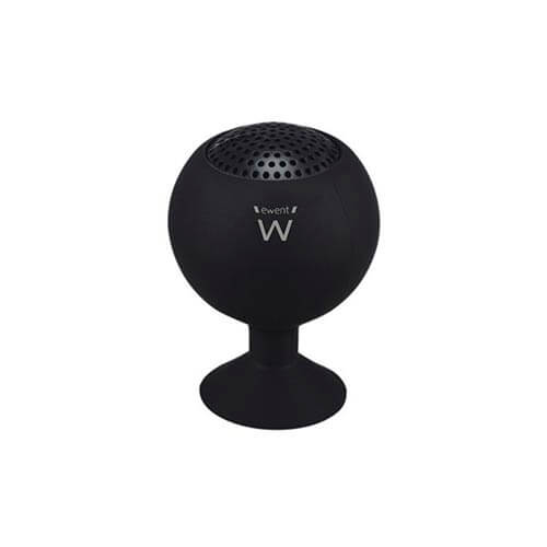 Altavoz Eminent Mini 1.0 2w Jack-3.5mm Negro | Quonty.com | EW3534