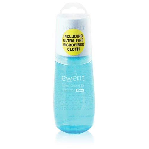 Limpiador Ewent Ew5671 Spray 200ml + Paño 20x20 | Quonty.com | EW5671