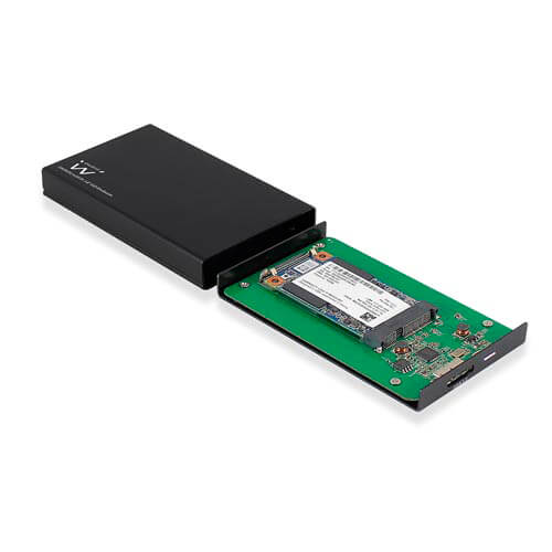 Caja Ssd Ewent Ew7020 1.8&Quot; M.Sata Usb3.0 Negra | Quonty.com | EW7020