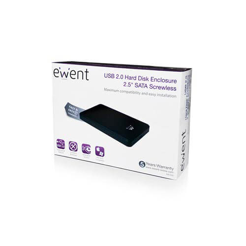 Caja Ext. Hdd Ewent Ew7030 2.5&Quot; Sata3 Usb2.0 | Quonty.com | EW7030