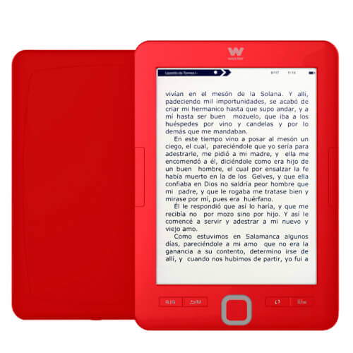 Libro Digital Woxter Scriba 195 Pearl 6'' Rojo | Quonty.com | EB26-045