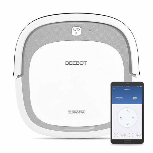 Robot Aspirador Ecovacs Deebot Slim 2 Silver/White | Quonty.com | DSLIM2