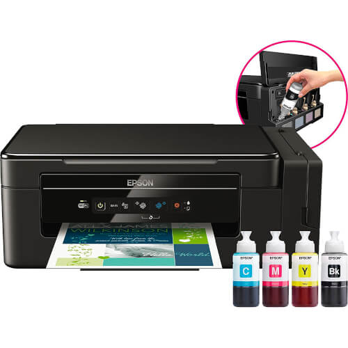 Impresora Tinta Multifunción Epson Wifi Ecotank Et-2650 | Quonty.com | C11CF47402