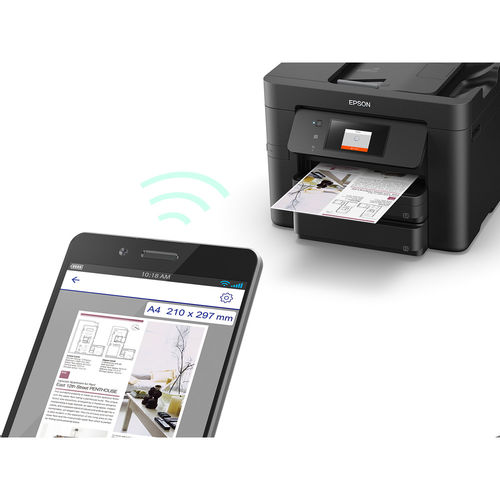 Multifuncion Epson Wifi Con Fax Workforce Pro Wf-4730dtwf | Quonty.com | C11CG01402