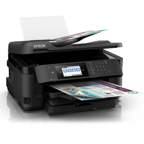 Impresora Tinta Multifunción Epson Workforce Wf-7710dtw | Quonty.com | C11CG36413