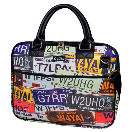 Maletin E-Vitta Trendy Vintage Plates 16'' | Quonty.com | EVLB000187