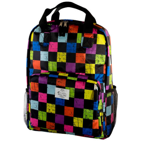 Mochila E-Vitta Style Squares | Quonty.com | EVBP001002