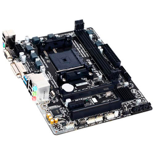 Placa Gigabyte F2a68hm-Ds2 Fm2+ Ddr3 Usb3.0 Matx | Quonty.com | GA-F2A68HM-DS2
