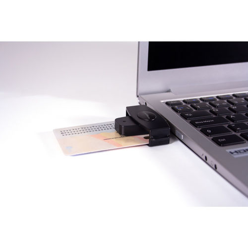 Lector Externo Usb2.0 Coolbox Dni-E Pocket 2 Negro | Quonty.com | COO-CRU-SC02