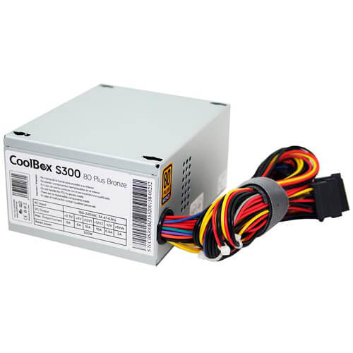 Fuente Coolbox 300w 80+Bronce 8cm Sfx | Quonty.com | FALCOO300SBZ