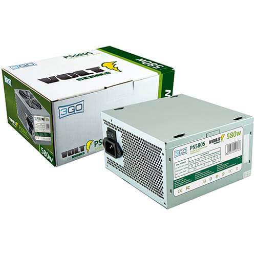 Fuente 3go 580w 2sata 12cm Atx | Quonty.com | PS580S