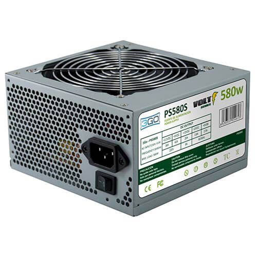 Fuente 3go 580w 2sata 12cm Atx | Quonty.com | PS580S