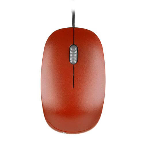 Raton Ngs Flame Red Optico 1000dpi Usb Red | Quonty.com | FLAMERED