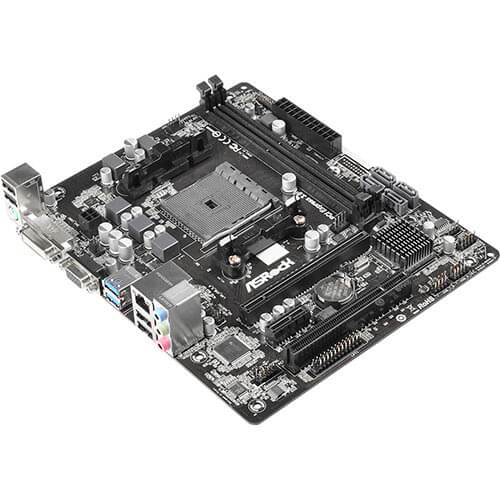 Placa Asrock Fm2a68m-Dg3+ Fm2+ 2ddr3 Vga Matx | Quonty.com | 90-MXGWQ0-A0UAYZ