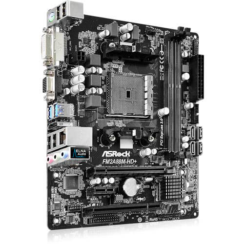 Placa Asrock Fm2a88m-Hd+ R3.0 Fm2+ 2ddr3 Hdmi Matx | Quonty.com | 90-MXB130-A0UAYZ