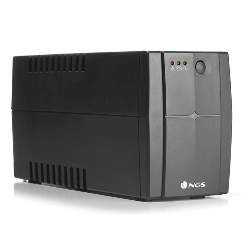 Sai 480w Ngs Fortress 1200 V2 Avr Off Line 2 Schuko | Quonty.com | FORTRESS1200V2