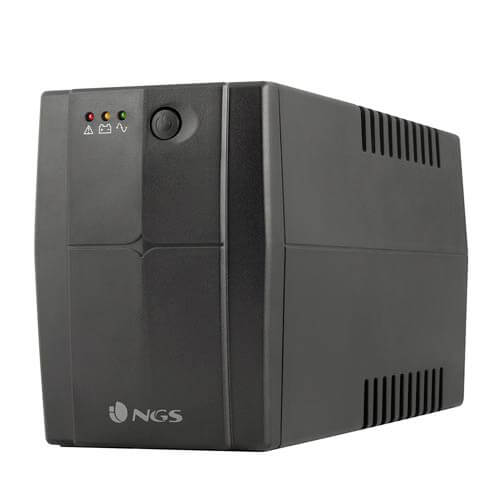 Sai 360w Ngs Fortress 900 V2 Avr Off Line 2 Schuko | Quonty.com | FORTRESS900V2