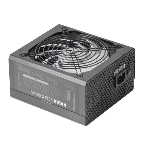 Fuente Alimentaacion 650w Tacens Radix Eco X 87+ Negra Modular | Quonty.com | 1RECOX650