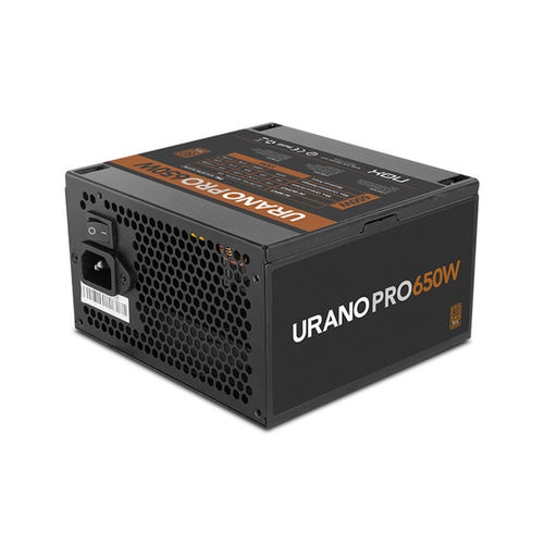 Fuente Alimentacion 650w Nox Urano Pro Pfc-Activo 80+Bronze 12cm Atx | Quonty.com | NXURPRO650BZ
