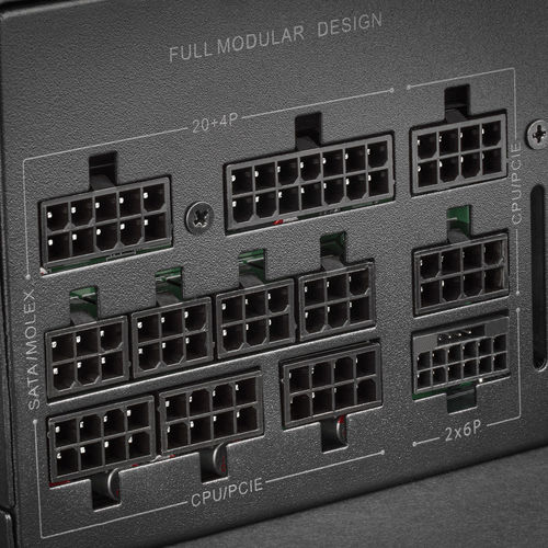 Fuente Alimentacion 850w Mars Gaming Pfc-Activo 80+ Gold 14cm Atx Negra Modular | Quonty.com | MPB850PSI