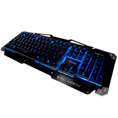 Teclado Fox Xray Horned Fxr-Bkl-16 Gaming Usb Retroiluminado | Quonty.com | FXR-BKL-16