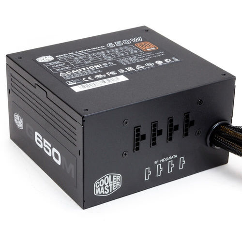 Fuente 650w Cooler Master G650m Semimodular 80+Bronze | Quonty.com | RS650-AMAAB1-EU