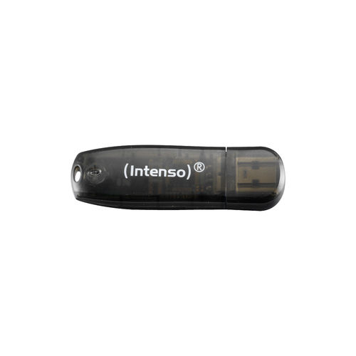 Pendrive 16gb Usb2.0 Intenso Rainbow Line Negro | Quonty.com | 3502470