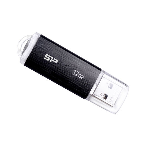 Pendrive U02 Lápiz Usb 2.0 Sp 32gb Negro | Quonty.com | SP032GBUF2U02V1K