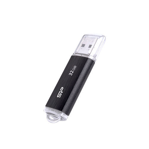 Pendrive U02 Lápiz Usb 2.0 Sp 32gb Negro | Quonty.com | SP032GBUF2U02V1K
