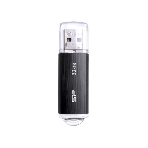 Pendrive U02 Lápiz Usb 2.0 Sp 32gb Negro | Quonty.com | SP032GBUF2U02V1K
