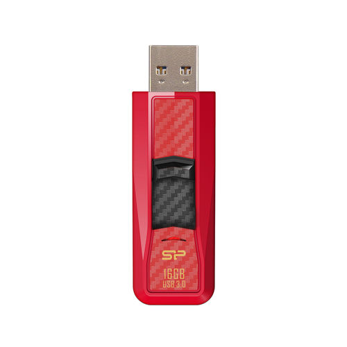 Silicon Power Blaze B50 Pendrive Usb 3.1 16gb Rojo | Quonty.com | SP016GBUF3B50V1R