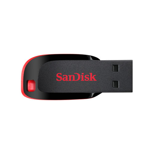 Pendrive 128gb Usb2.0 Sandisk C.Blade Negro, Rojo | Quonty.com | SDCZ50-128G-B35