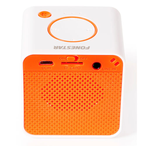 Altavoz Portátil Fonestar Ru-33j Naranja 3w Receptor Bt | Quonty.com | RU-33J